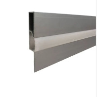 Профиль алюминиевый BIOM PLP-601 60х10 плинтус анодированый, (палка 2м), м